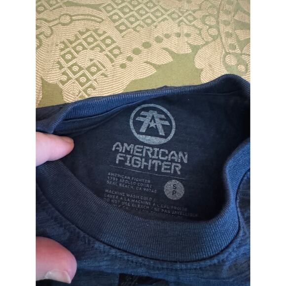 AMERICAN FIGHTER Brimley Sailor Blue T-Shirt Size S New without Tag MSRP $43 - Picture 8 of 8